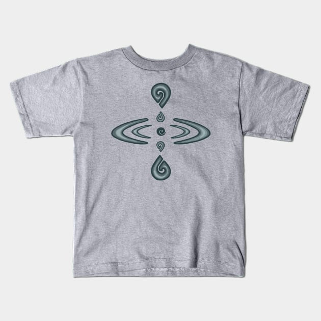 Mindfulness Symbol Kids T-Shirt by Slightly Unhinged